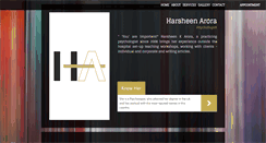 Desktop Screenshot of harsheenkarora.com